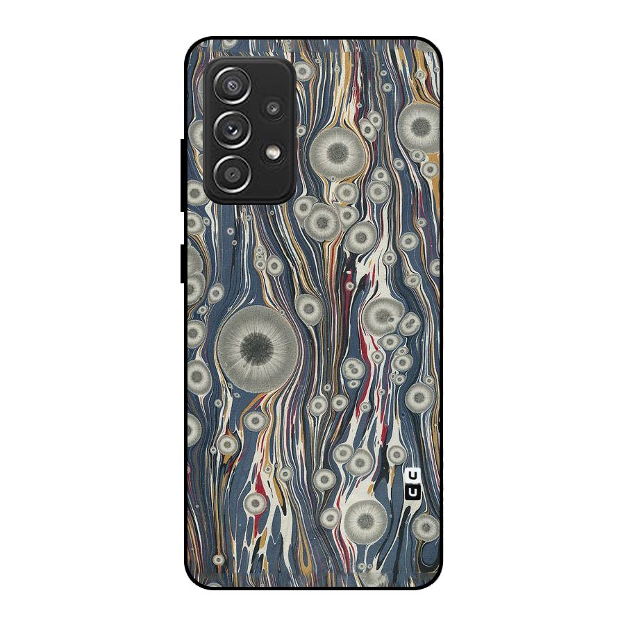 Mini Circles Metal Back Case for Galaxy A52