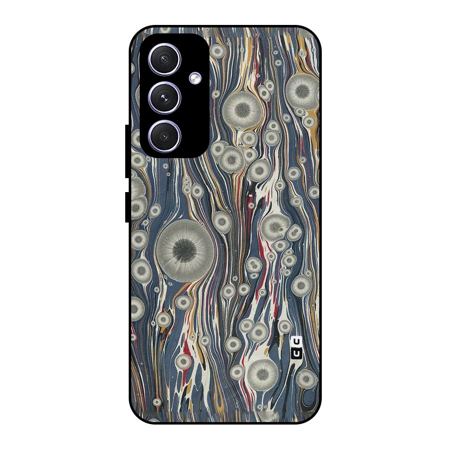 Mini Circles Metal Back Case for Galaxy A54