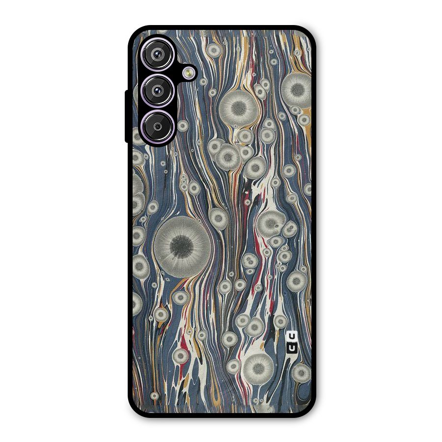 Mini Circles Metal Back Case for Galaxy F15