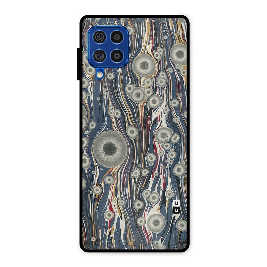 Mini Circles Metal Back Case for Galaxy F62