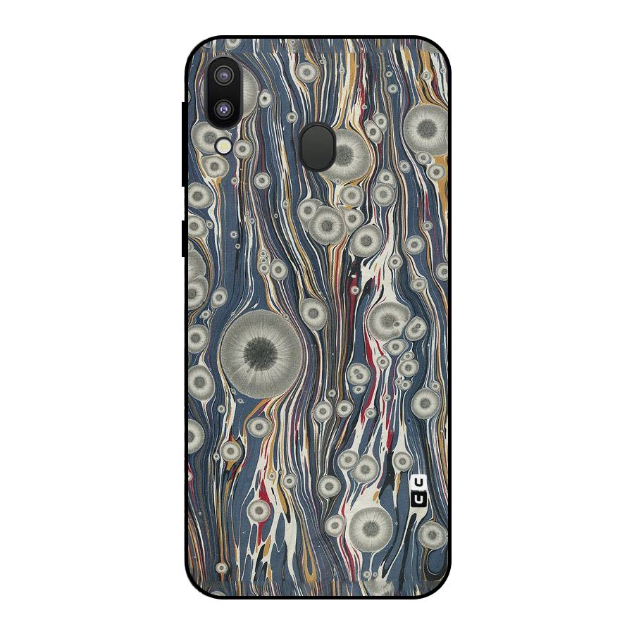 Mini Circles Metal Back Case for Galaxy M20