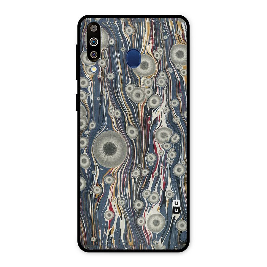 Mini Circles Metal Back Case for Galaxy M30