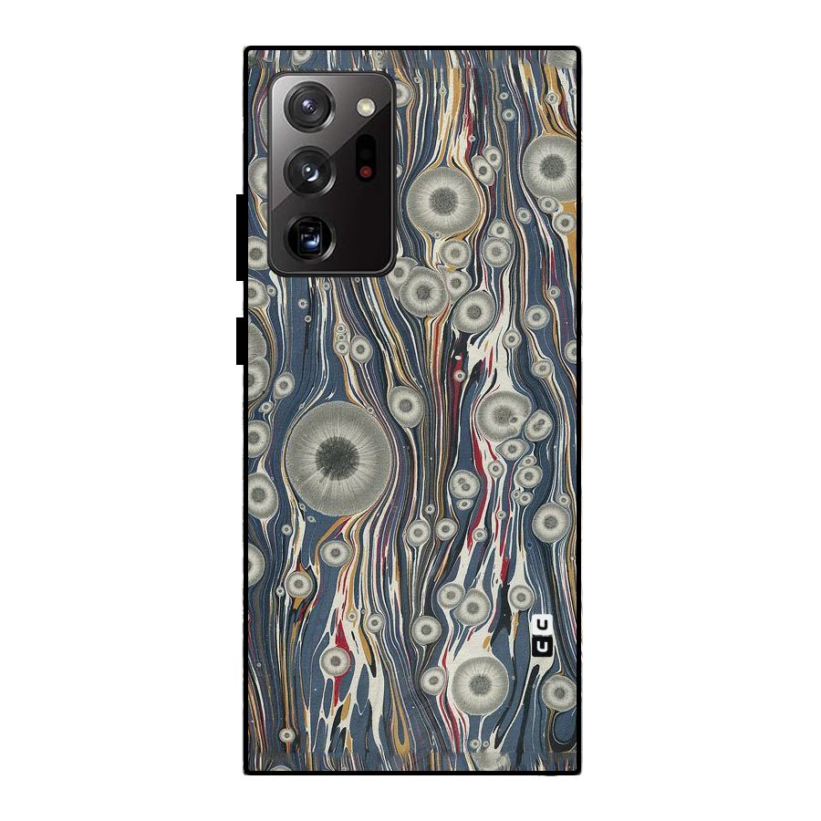 Mini Circles Metal Back Case for Galaxy Note 20 Ultra