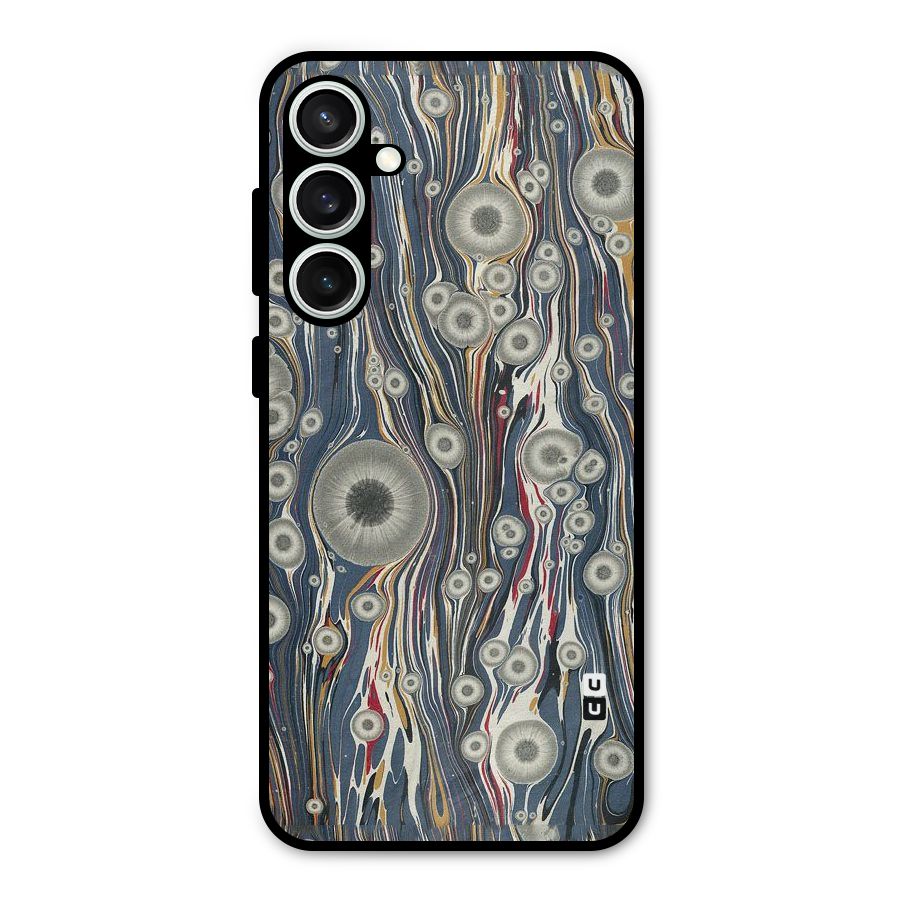 Mini Circles Metal Back Case for Galaxy S23 FE