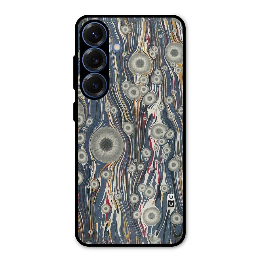 Mini Circles Metal Back Case for Galaxy S25