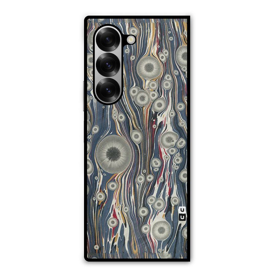 Mini Circles Metal Back Case for Galaxy Z Fold6