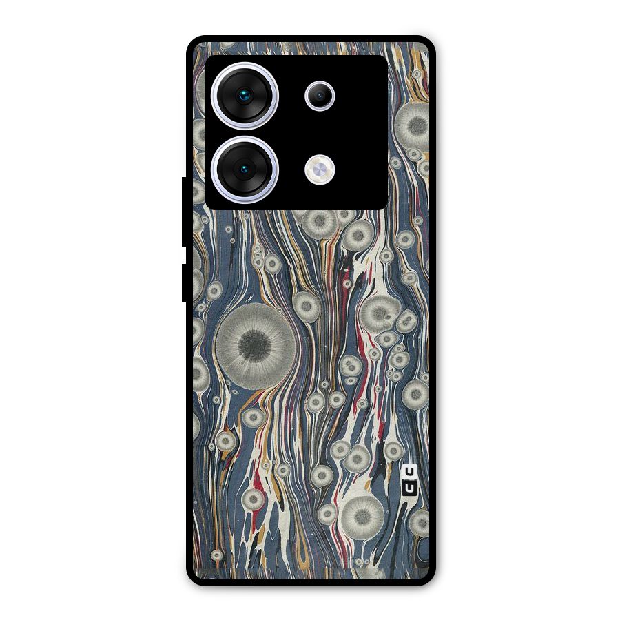 Mini Circles Metal Back Case for Infinix Zero 30 5G