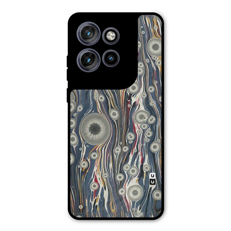 Mini Circles Metal Back Case for Motorola Edge 50 Neo