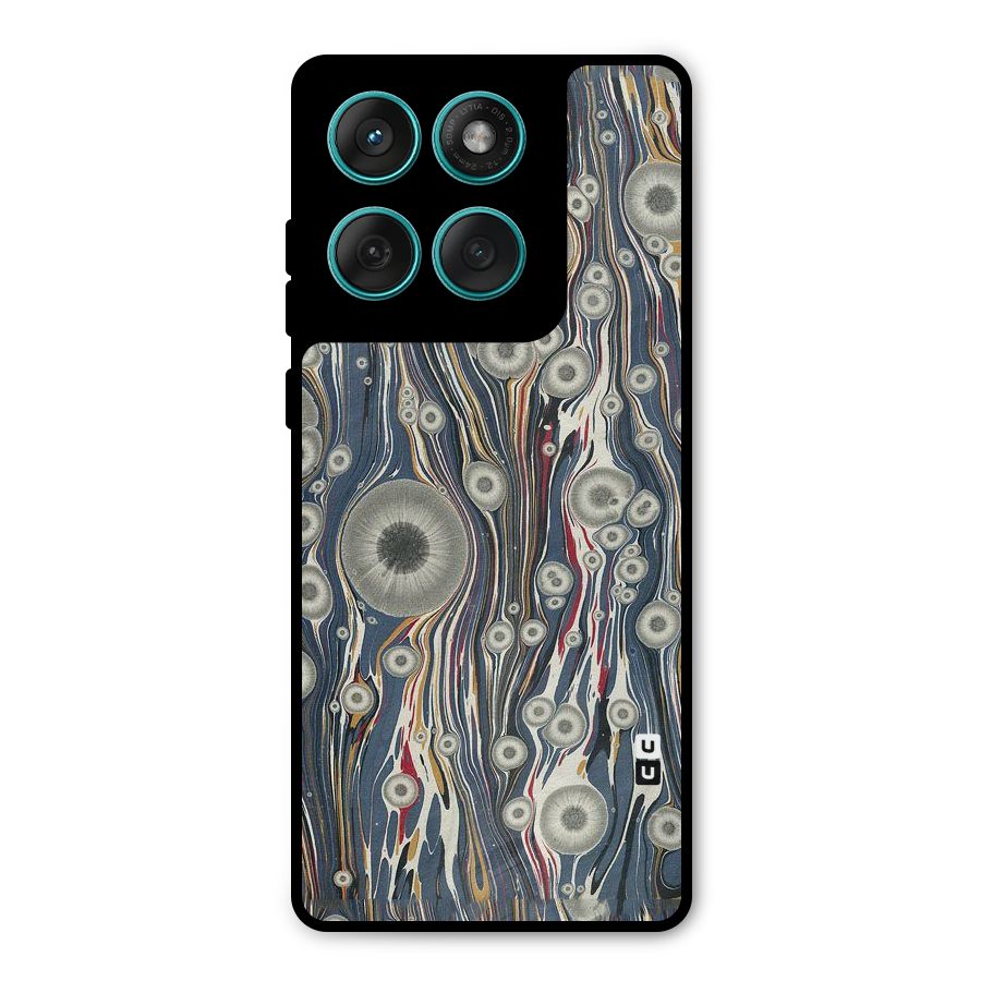 Mini Circles Metal Back Case for Motorola Edge 60