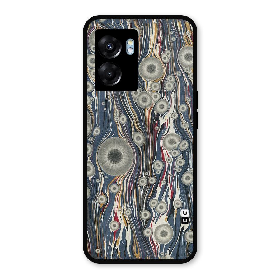 Mini Circles Metal Back Case for Oppo K10 (5G)