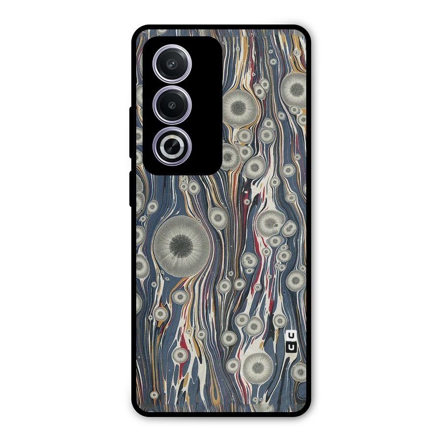 Mini Circles Metal Back Case for Oppo K12x
