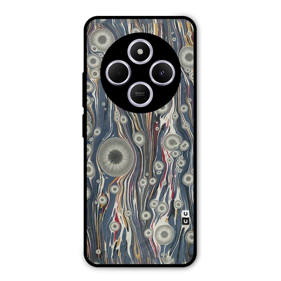 Mini Circles Metal Back Case for Poco M7