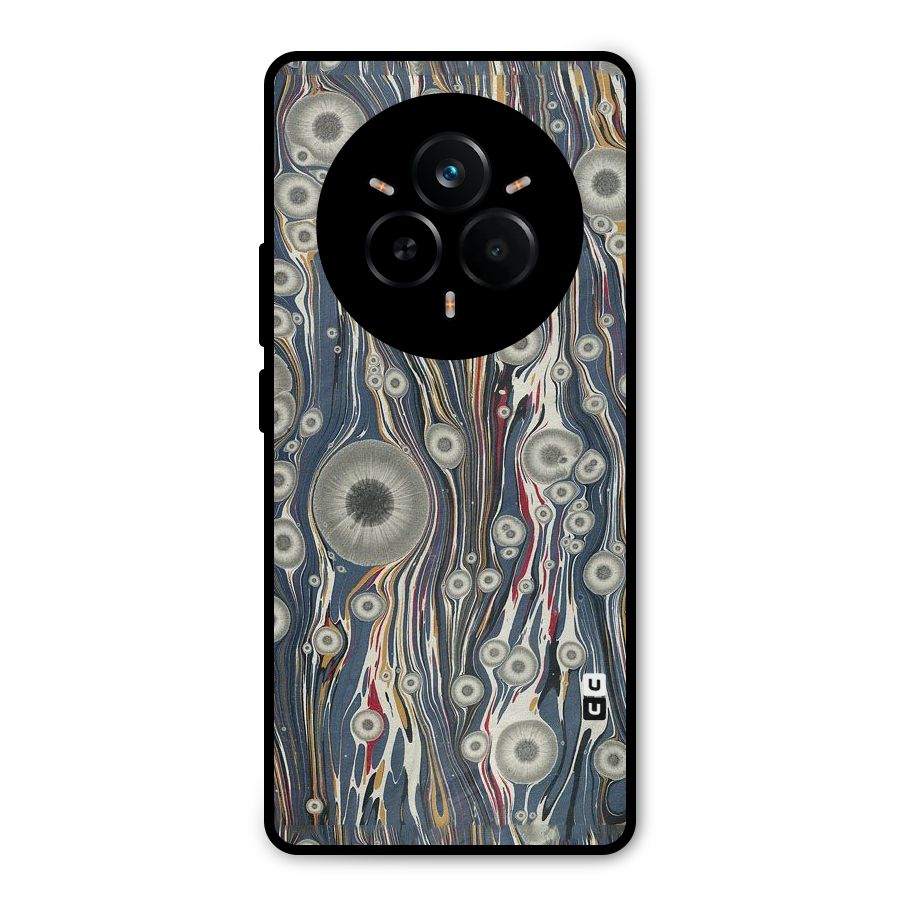 Mini Circles Metal Back Case for Realme 14 Pro
