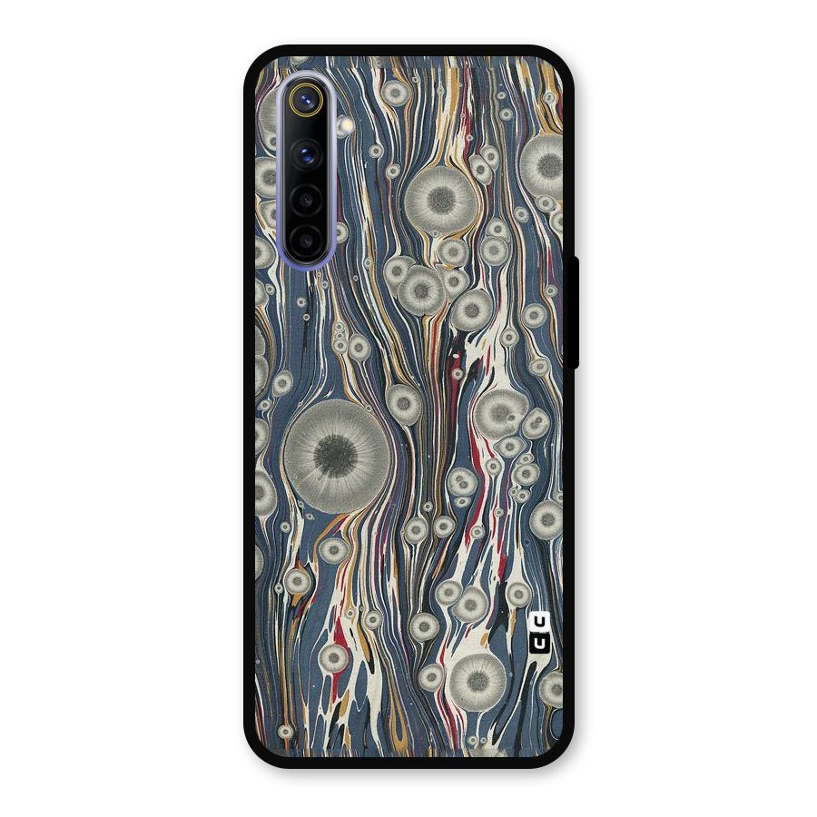 Mini Circles Metal Back Case for Realme 6