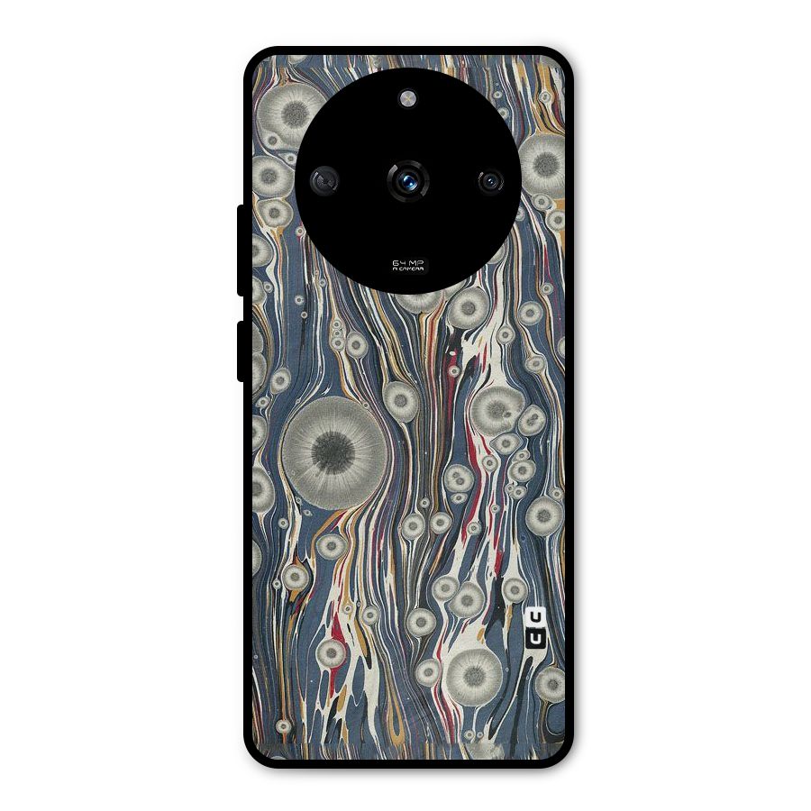 Mini Circles Metal Back Case for Realme Narzo 60 5G