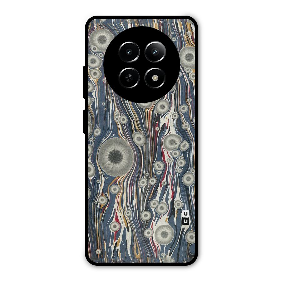 Mini Circles Metal Back Case for Realme Narzo 70x 5G