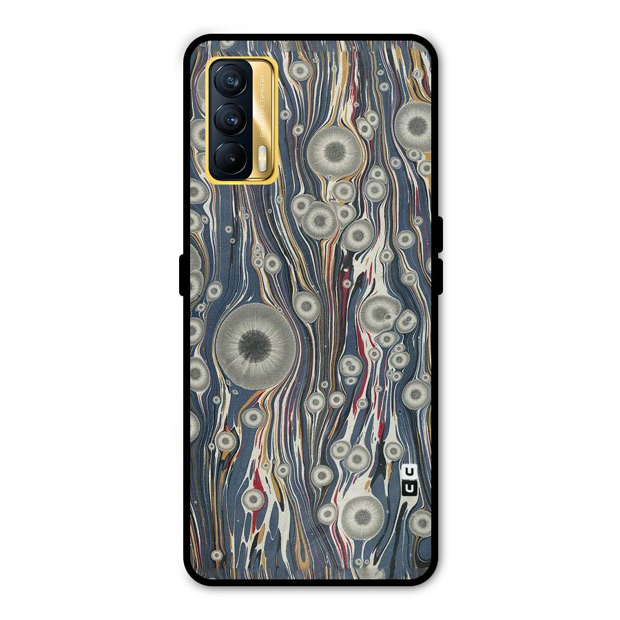 Mini Circles Metal Back Case for Realme X7