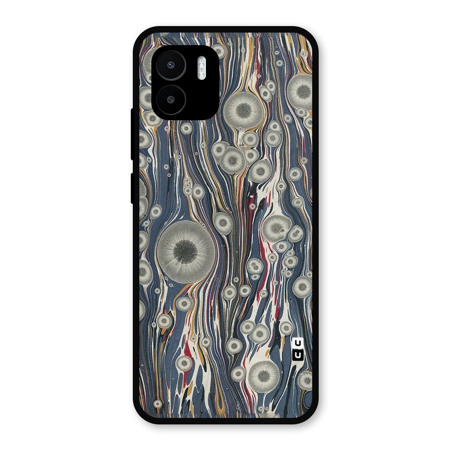 Mini Circles Metal Back Case for Redmi A2
