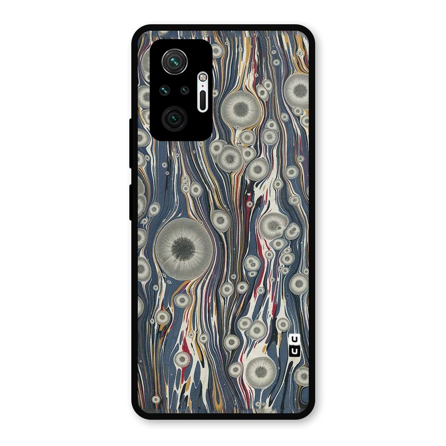 Mini Circles Metal Back Case for Redmi Note 10 Pro