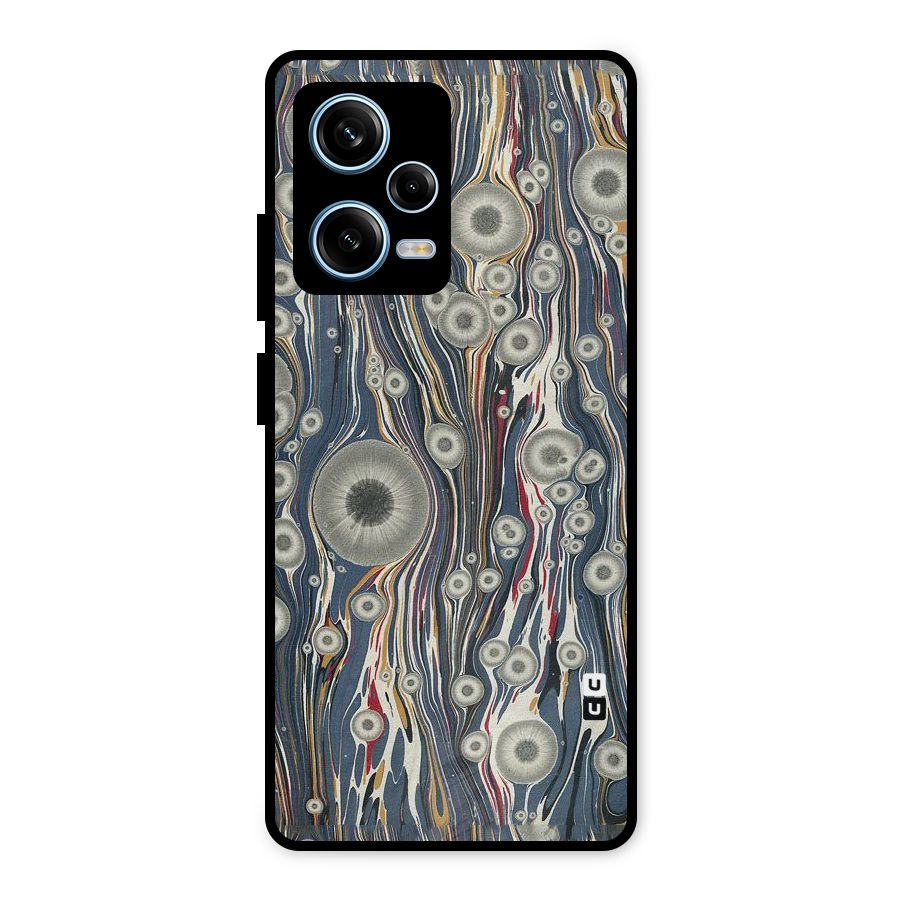 Mini Circles Metal Back Case for Redmi Note 12 Pro