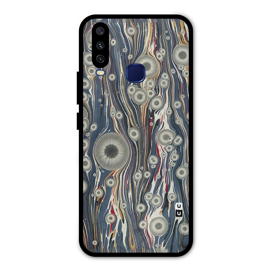 Mini Circles Metal Back Case for Vivo Y15