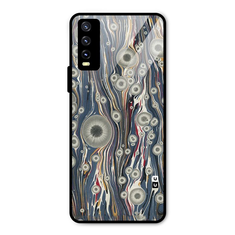 Mini Circles Metal Back Case for Vivo Y20g