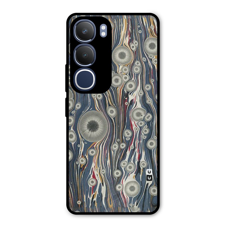 Mini Circles Metal Back Case for Vivo Y29