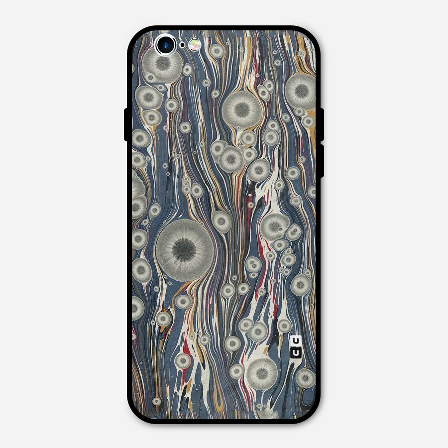 Mini Circles Metal Back Case for iPhone 6 6s