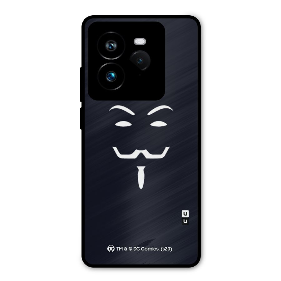 Minimal Anonymous Mask Metal Back Case for Realme GT 7 Pro