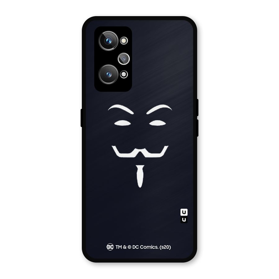 Minimal Anonymous Mask Metal Back Case for Realme GT Neo 3T