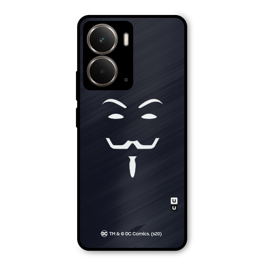Minimal Anonymous Mask Metal Back Case for Realme P3