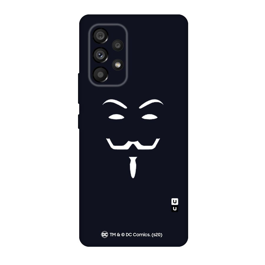 Minimal Anonymous Mask Original Polycarbonate Back Case for Galaxy A53 5G