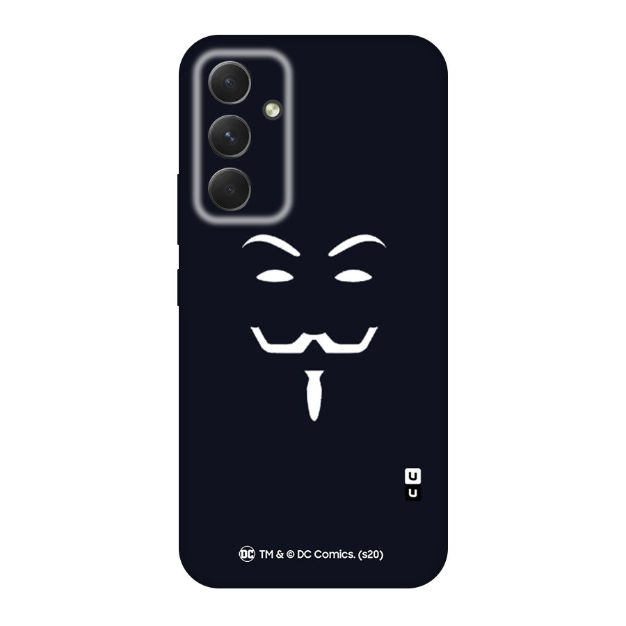 Minimal Anonymous Mask Original Polycarbonate Back Case for Galaxy A54