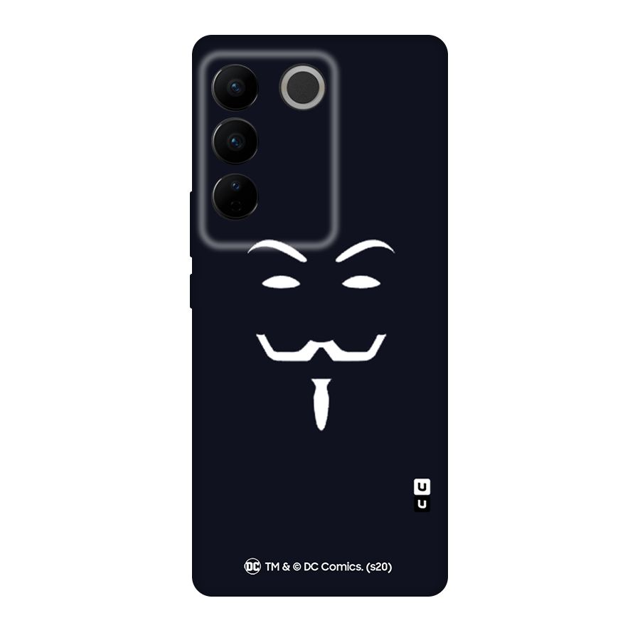Minimal Anonymous Mask Original Polycarbonate Back Case for Vivo V27