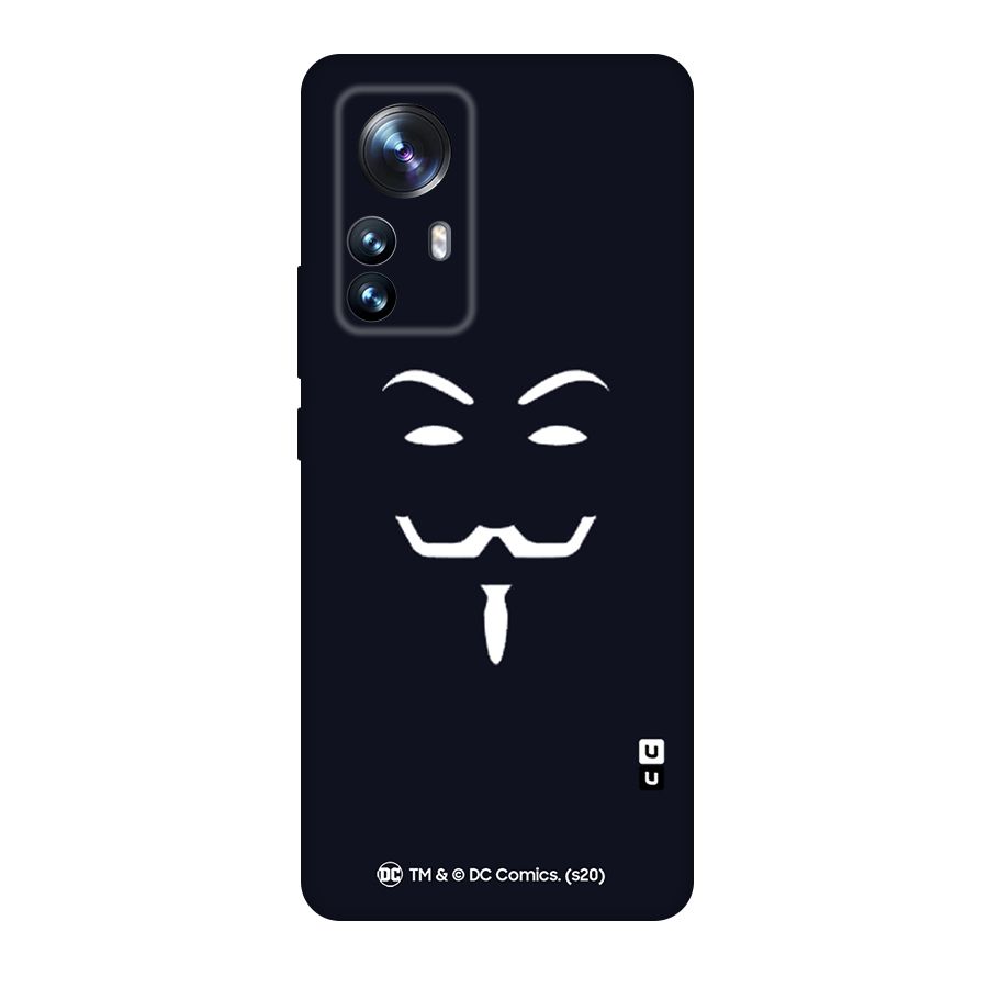 Minimal Anonymous Mask Original Polycarbonate Back Case for Xiaomi 12 Pro