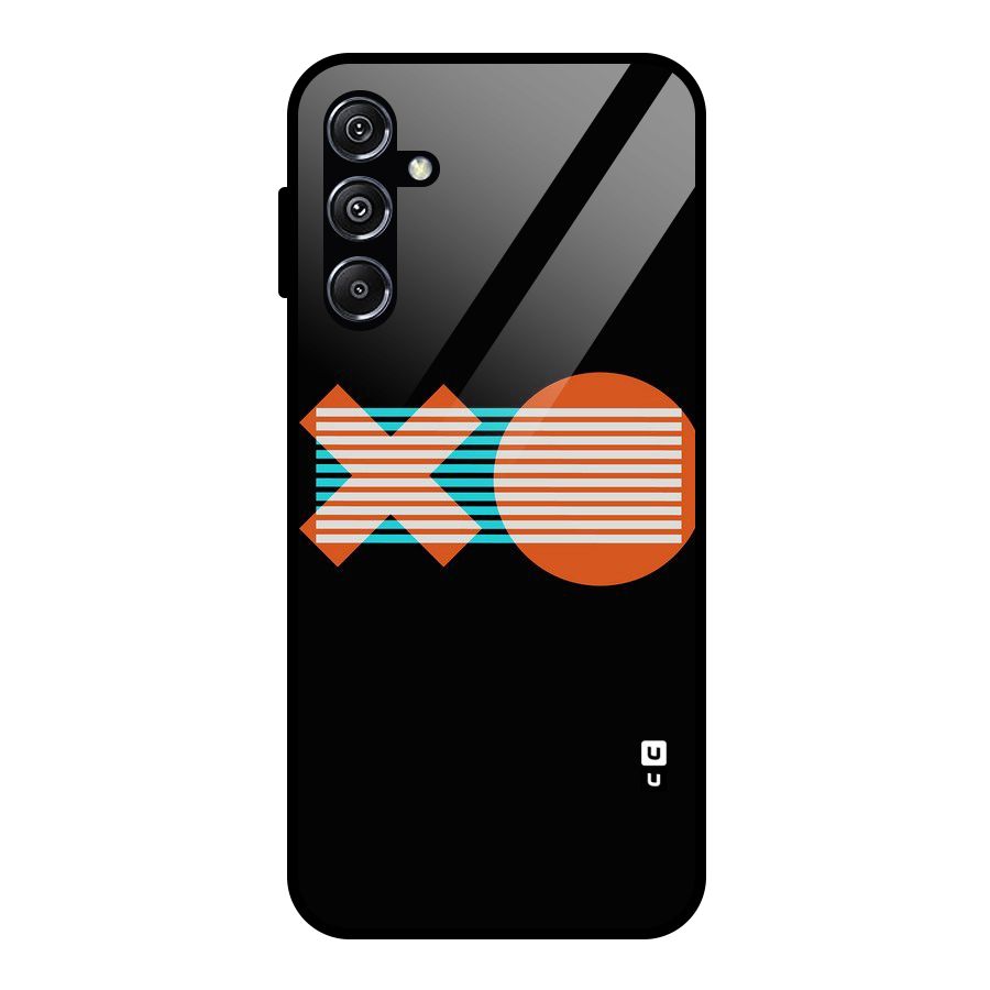 Minimal Art Glass Back Case for Galaxy M34 5G