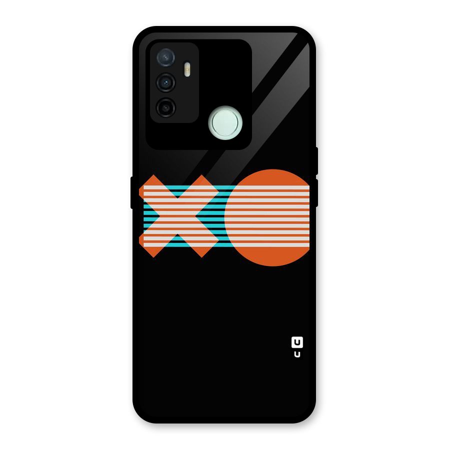 Minimal Art Glass Back Case for Oppo A53