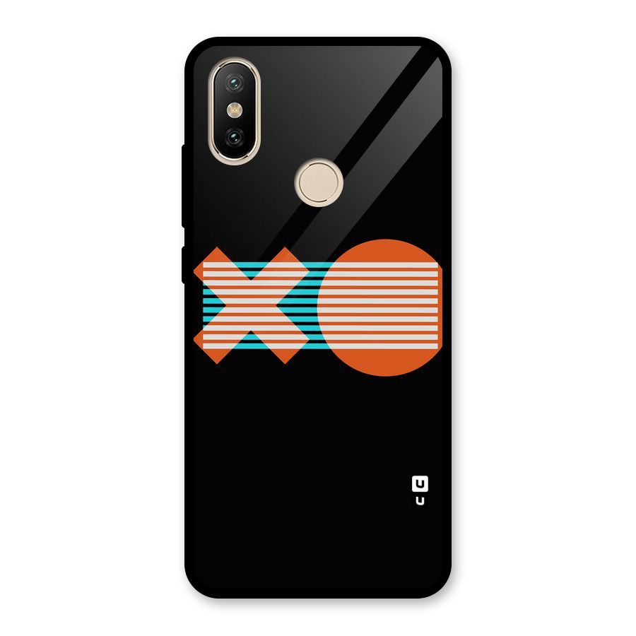 Minimal Art Glass Back Case for Redmi A2