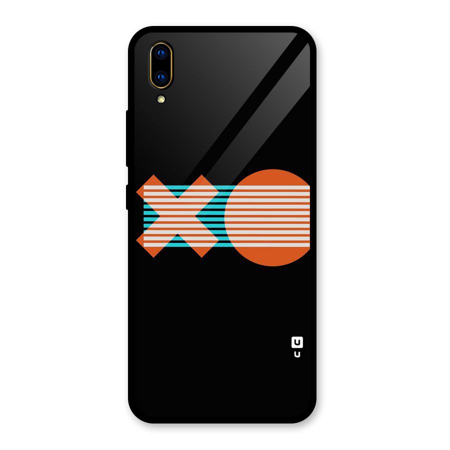 Minimal Art Glass Back Case for Vivo V11 Pro
