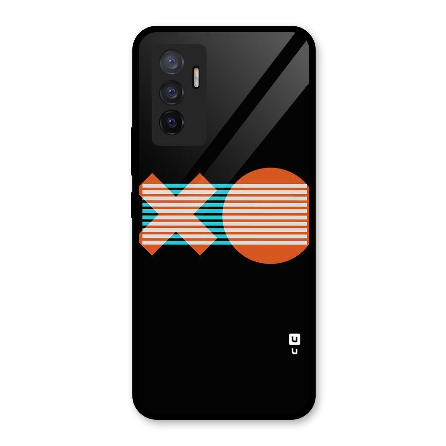 Minimal Art Glass Back Case for Vivo V23e
