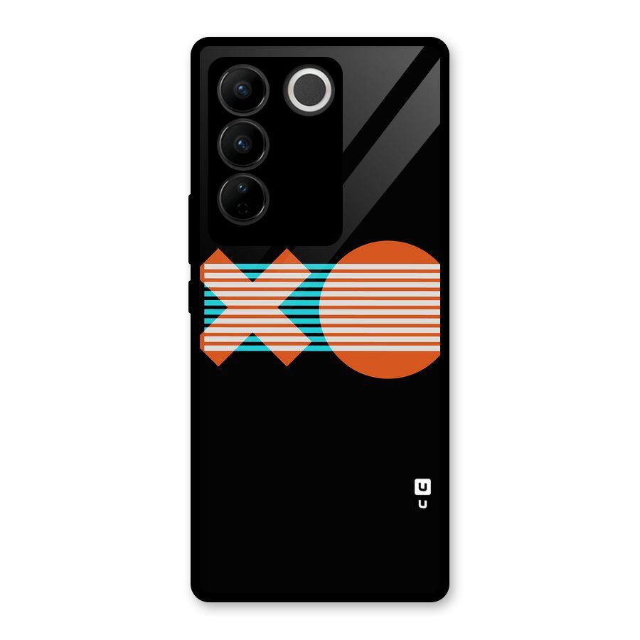 Minimal Art Glass Back Case for Vivo V27