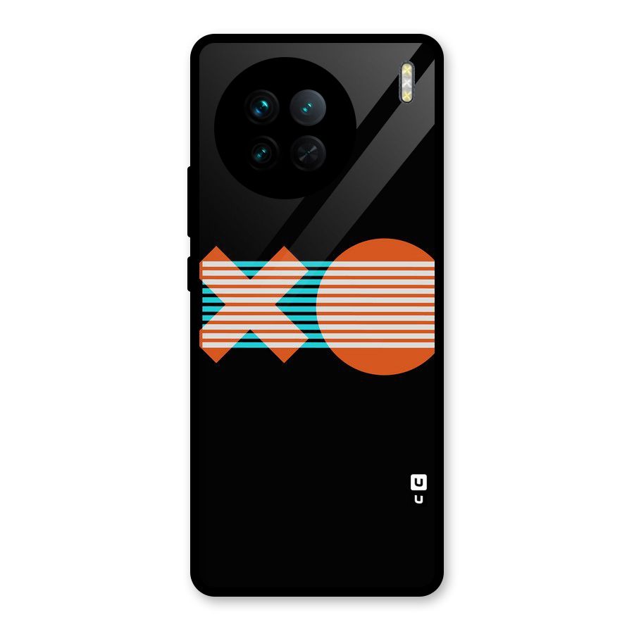 Minimal Art Glass Back Case for Vivo X90