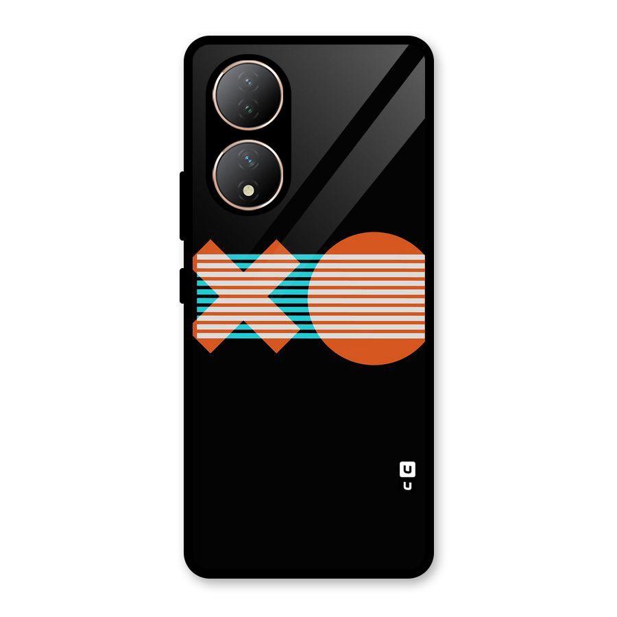 Minimal Art Glass Back Case for Vivo Y100A