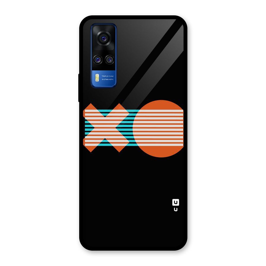 Minimal Art Glass Back Case for Vivo Y31