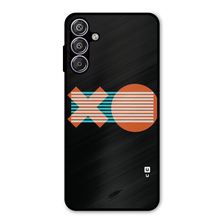 Minimal Art Metal Back Case for Galaxy M15