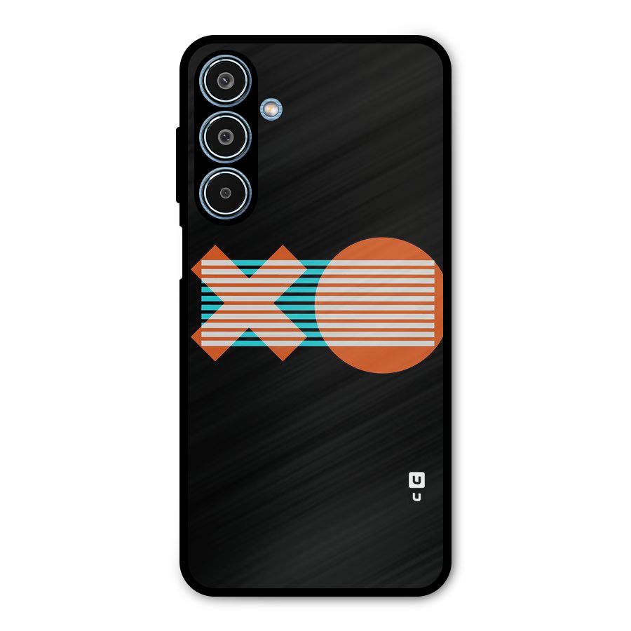 Minimal Art Metal Back Case for Galaxy M35