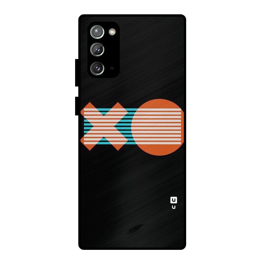 Minimal Art Metal Back Case for Galaxy Note 20