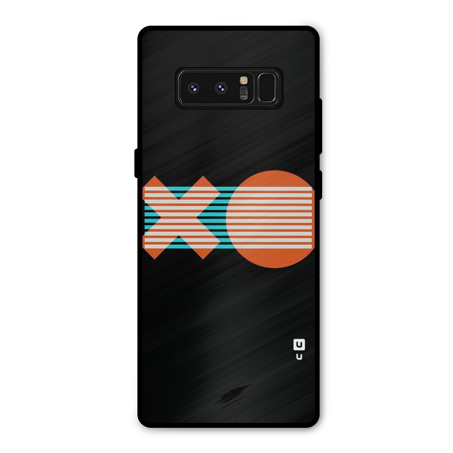 Minimal Art Metal Back Case for Galaxy Note 8