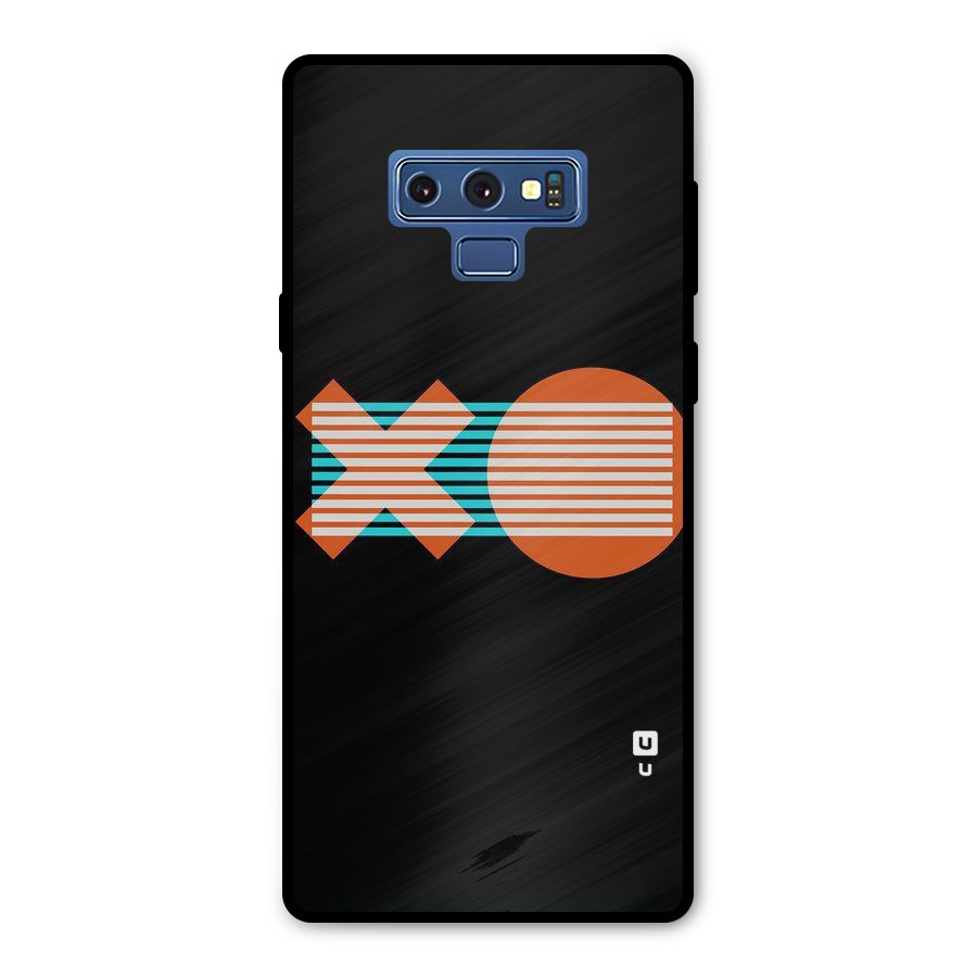 Minimal Art Metal Back Case for Galaxy Note 9