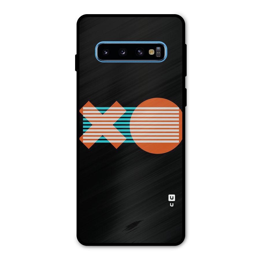 Minimal Art Metal Back Case for Galaxy S10